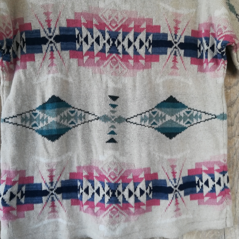Chaps Aztec Sweater - Picture 2 of 5